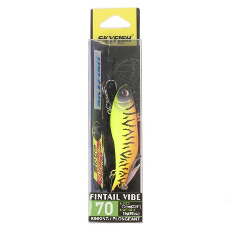 Ратлин SKYFISH "FINTAIL VIBE" 70 мм, 18 гр, Sinking, цвет: 11#